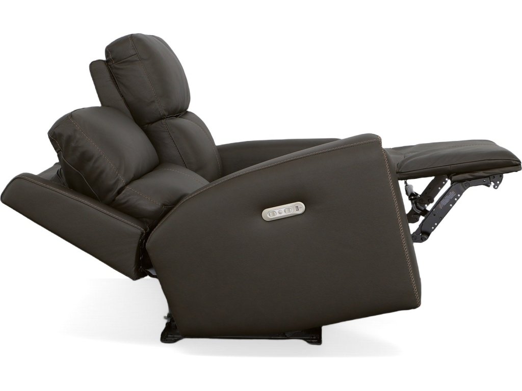 Jarvis Mica Leather Power Reclining Loveseat with Power Headrests - image 9