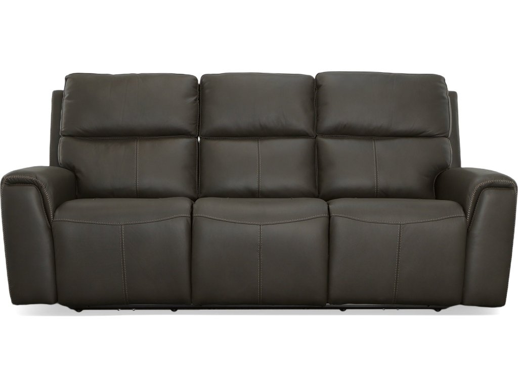 Jarvis Mica Leather Power Reclining Sofa with Power Headrests - image 1