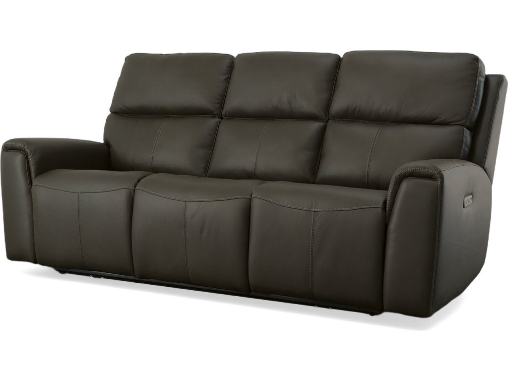 Jarvis Mica Leather Power Reclining Sofa with Power Headrests - image 3
