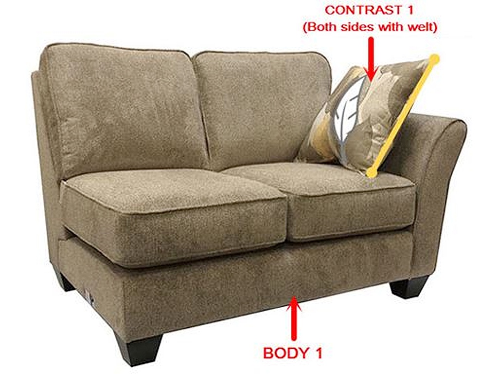 RSF 1 Arm Loveseat - main image