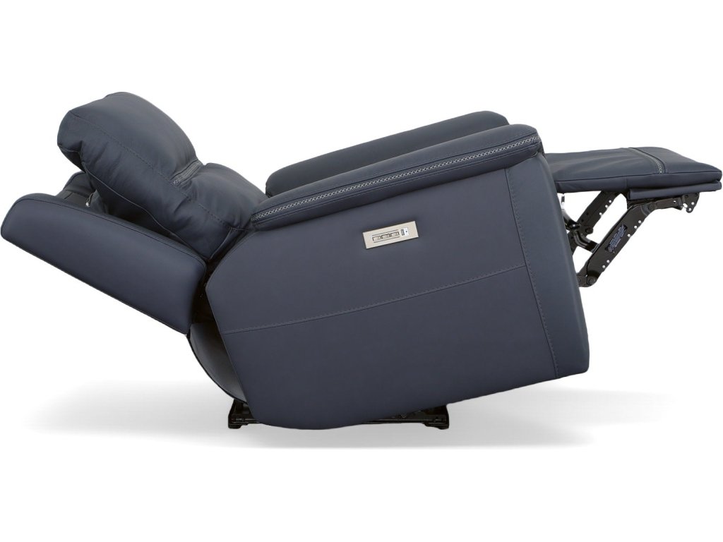 Sawyer Marine Leather Power Recliner with Power Headrest & Lumbar - image 9