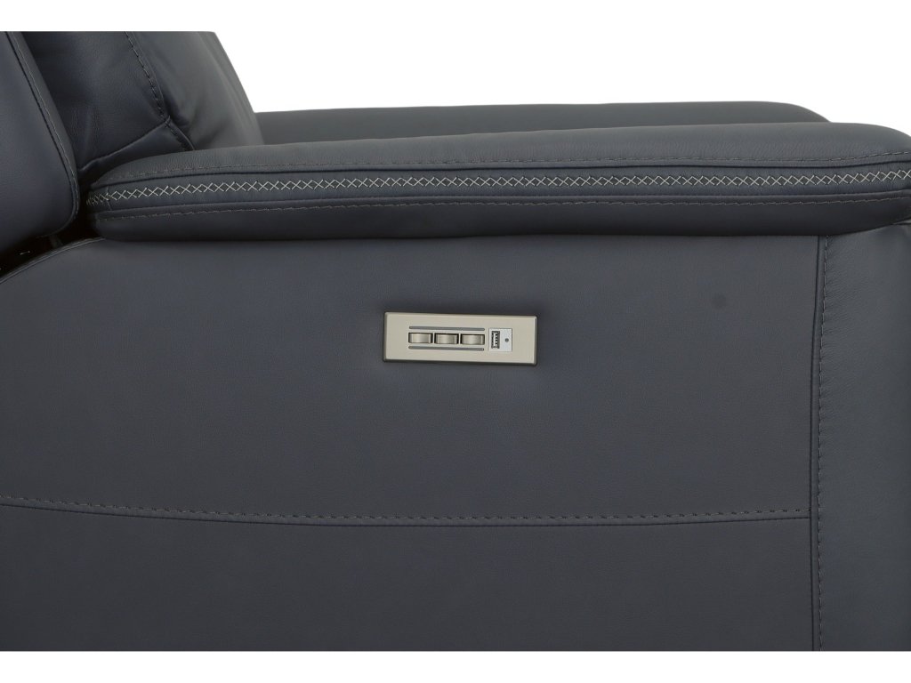 Sawyer Marine Leather Power Recliner with Power Headrest & Lumbar - image 8