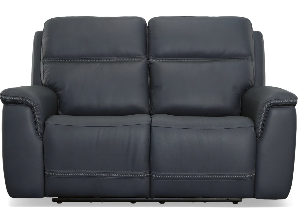 Sawyer Marine Leather Power Reclining Loveseat w/ Pwr Headrests, Lumbar - image 2