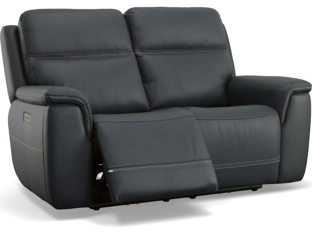 Sawyer Marine Leather Power Reclining Loveseat w/ Pwr Headrests, Lumbar - image 5