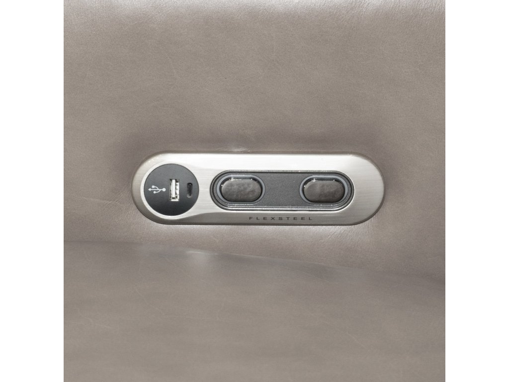 Aria Fawn Leather Power Recliner - image 6