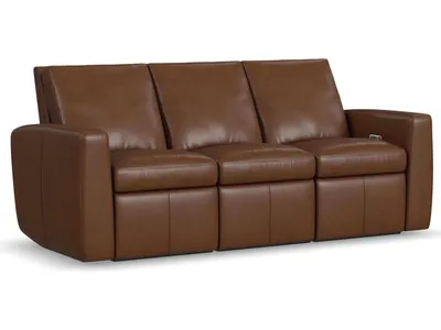 Aria Sedona Leather Power Reclining Sofa