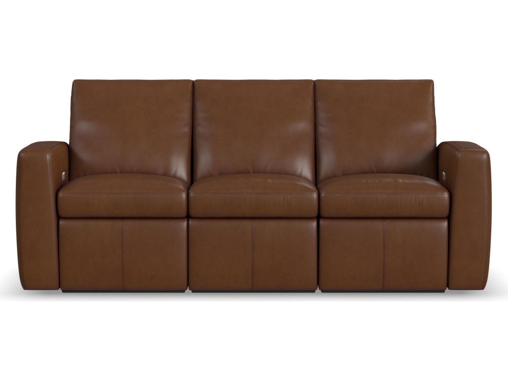 Aria Sedona Leather Power Reclining Sofa - image 2