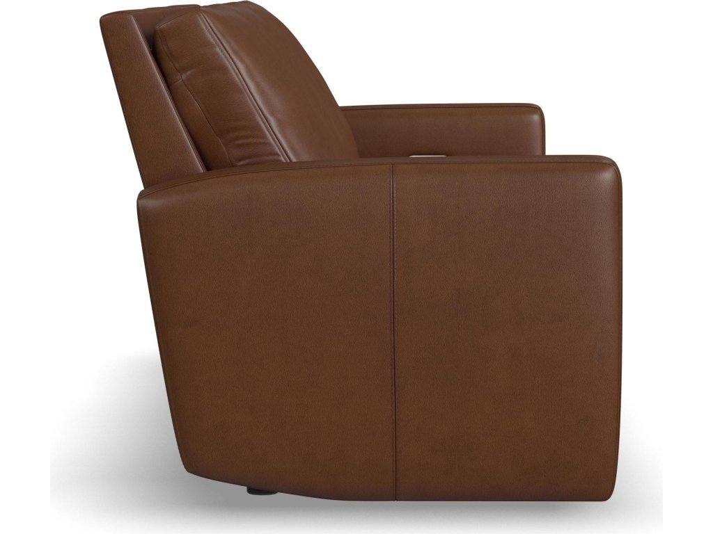 Aria Sedona Leather Power Reclining Sofa - image 3