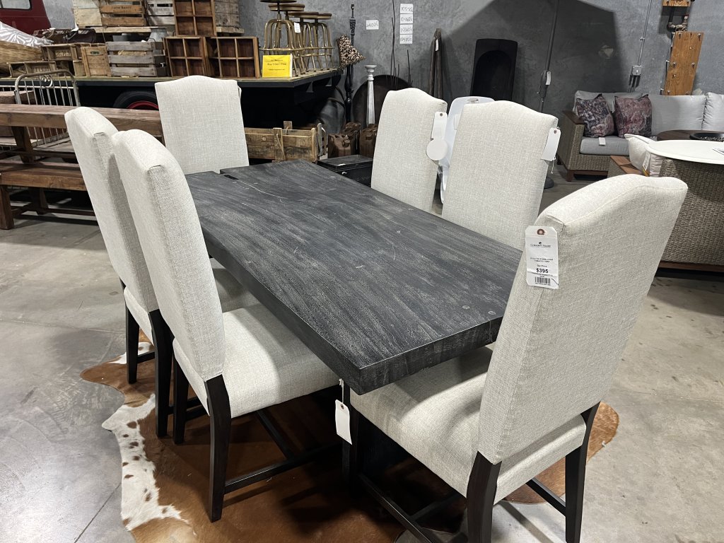 Black Monkey Pod Live Edge Table - main image