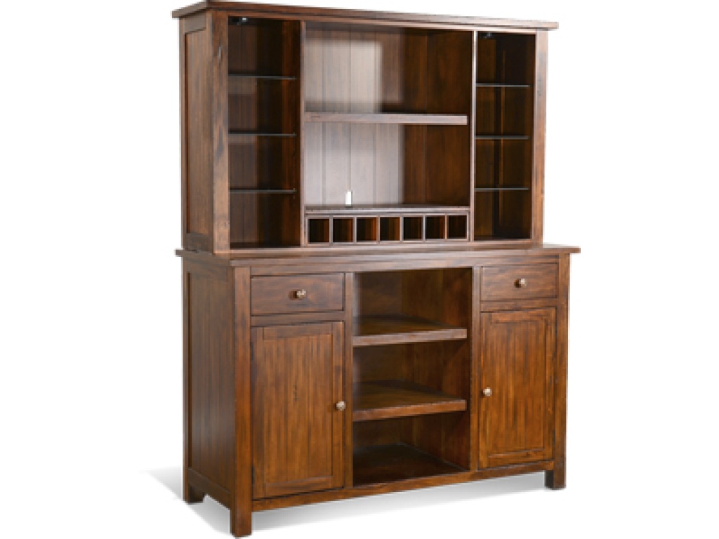 64" Tuscany Back Bar 1911VM-B Back Bar Base 1911VM-H Hutch - main image