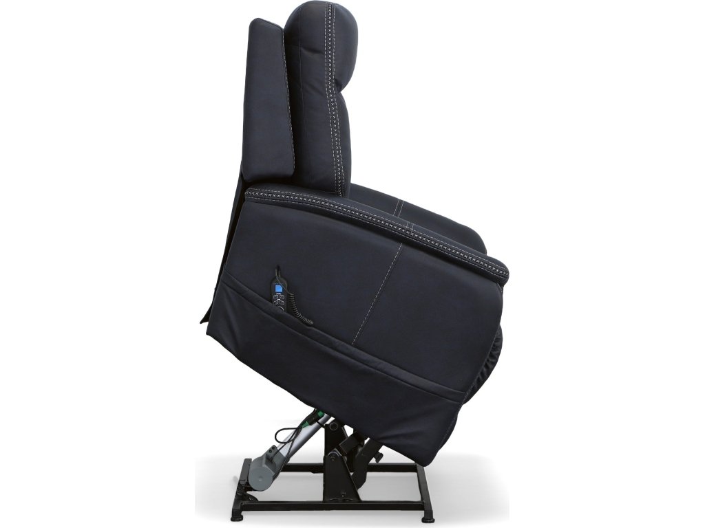 Atlas Ocean Fabric Power Lift Recliner with Power Headrest & Lumbar - image 12