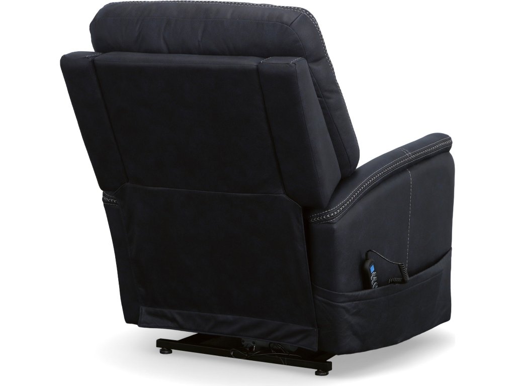 Atlas Ocean Fabric Power Lift Recliner with Power Headrest & Lumbar - image 13