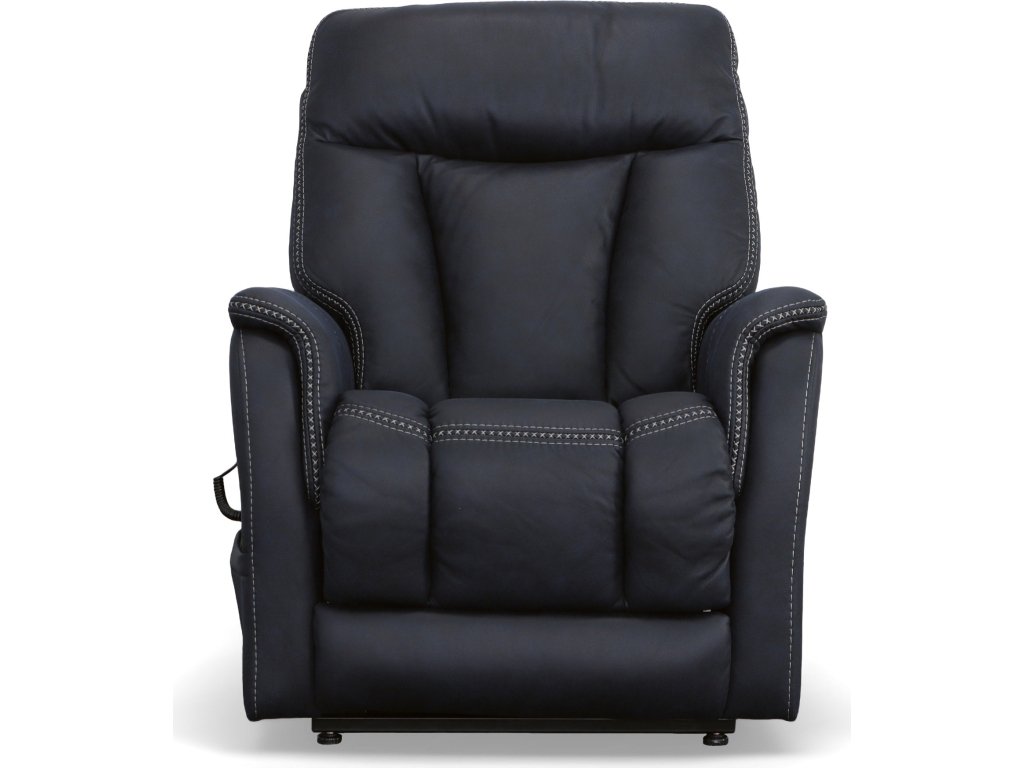 Atlas Ocean Fabric Power Lift Recliner with Power Headrest & Lumbar - image 2