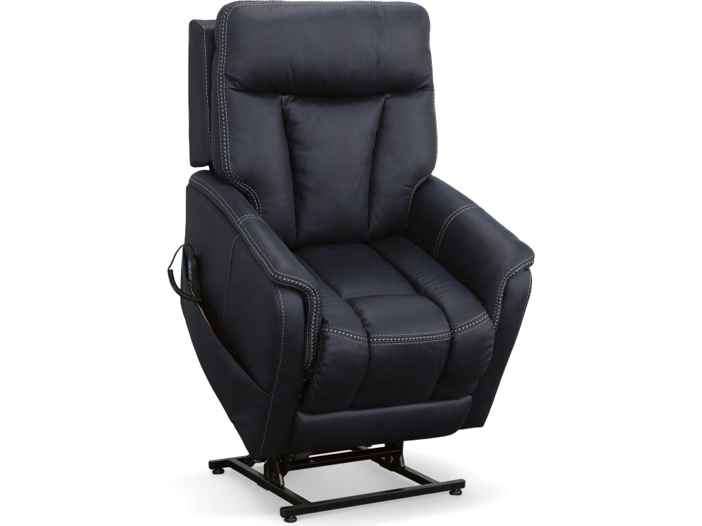 Atlas Ocean Fabric Power Lift Recliner with Power Headrest & Lumbar - image 6