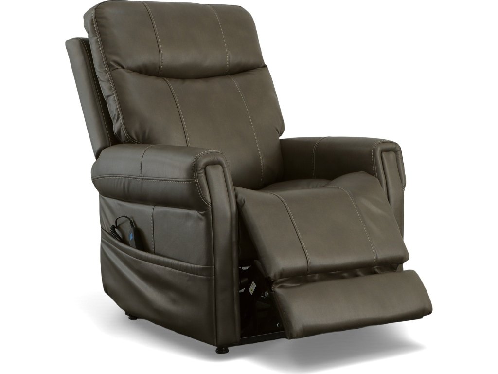 Jenkins Driftwood Fabric Power Lift Recliner with Right-Hand Control & Power Headrest - image 3