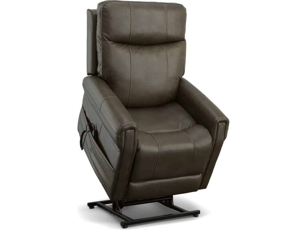 Jenkins Driftwood Fabric Power Lift Recliner with Right-Hand Control & Power Headrest - image 4