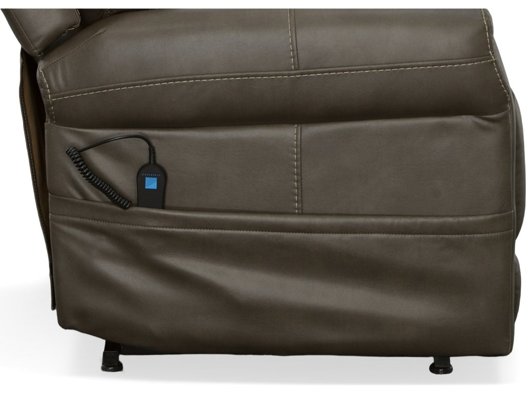 Jenkins Driftwood Fabric Power Lift Recliner with Right-Hand Control & Power Headrest - image 5