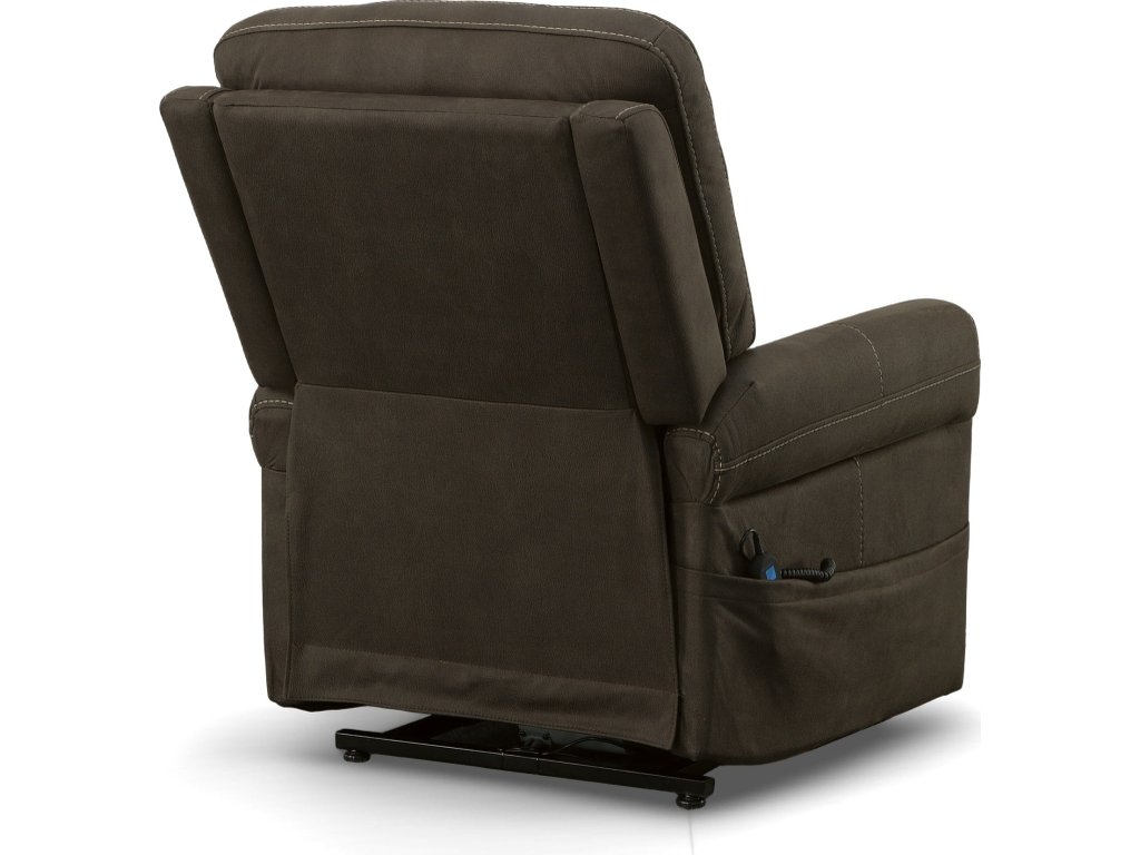 Jenkins Bark Fabric Power Lift Recliner with Right-Hand Control & Power Headrest - image 11