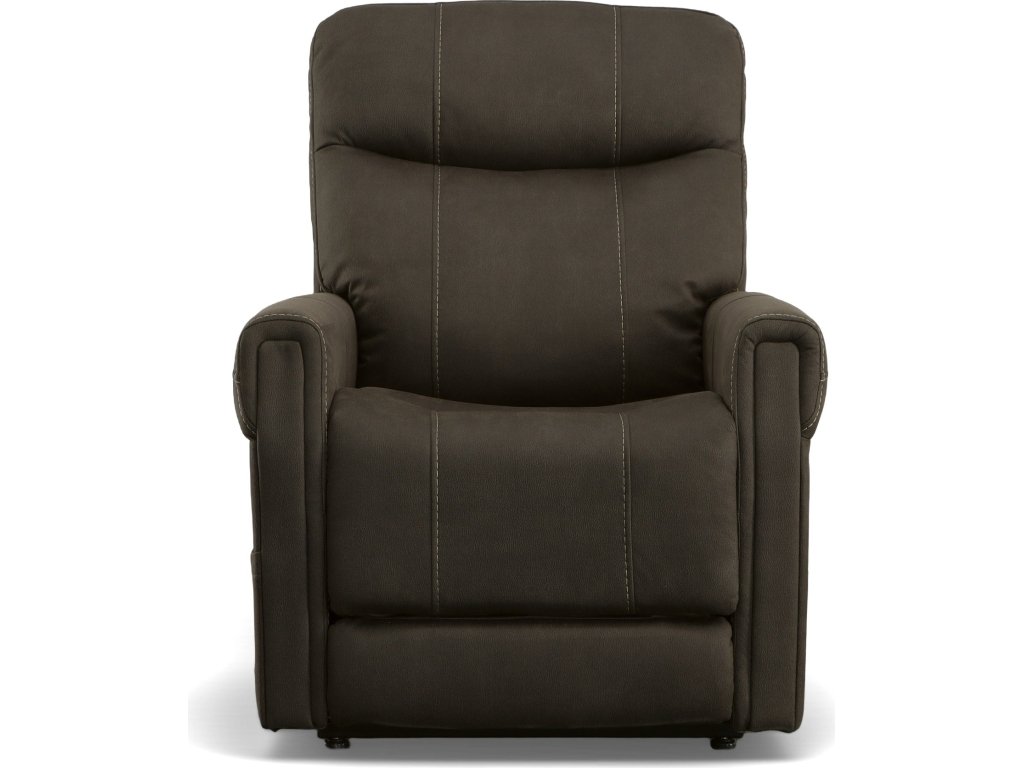 Jenkins Bark Fabric Power Lift Recliner with Right-Hand Control & Power Headrest - image 2