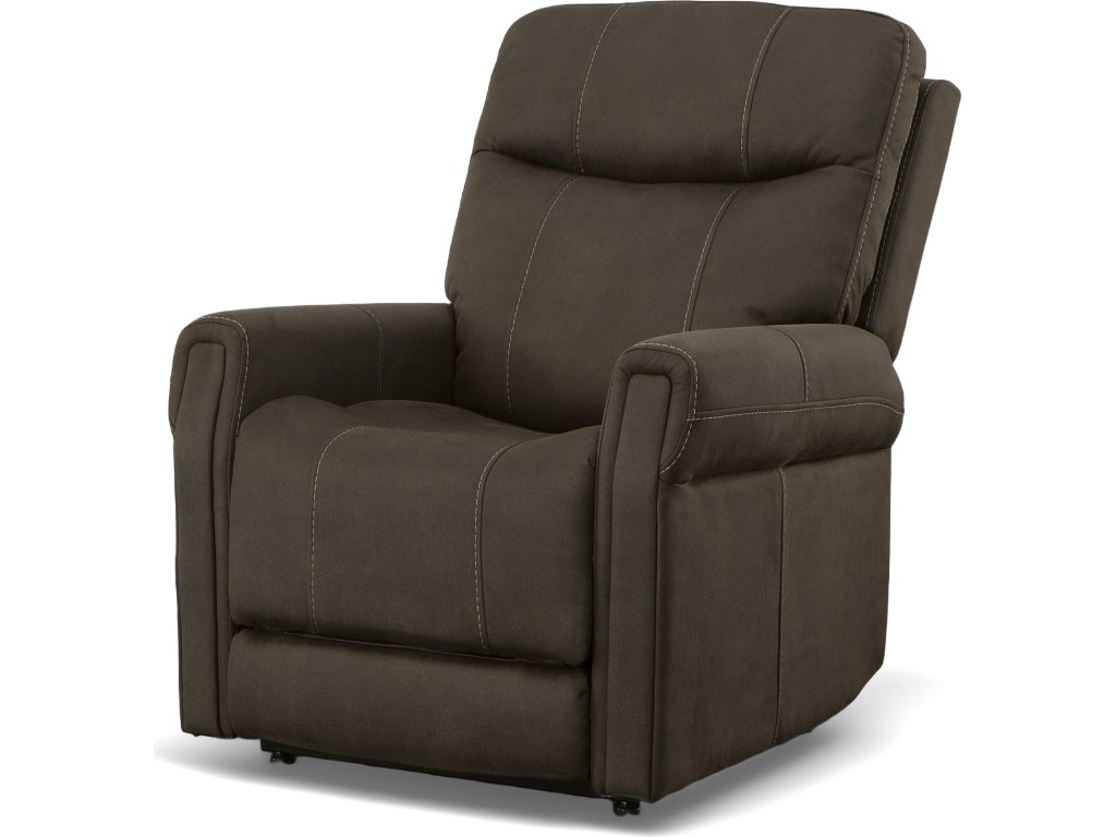 Jenkins Bark Fabric Power Lift Recliner with Right-Hand Control & Power Headrest - image 4