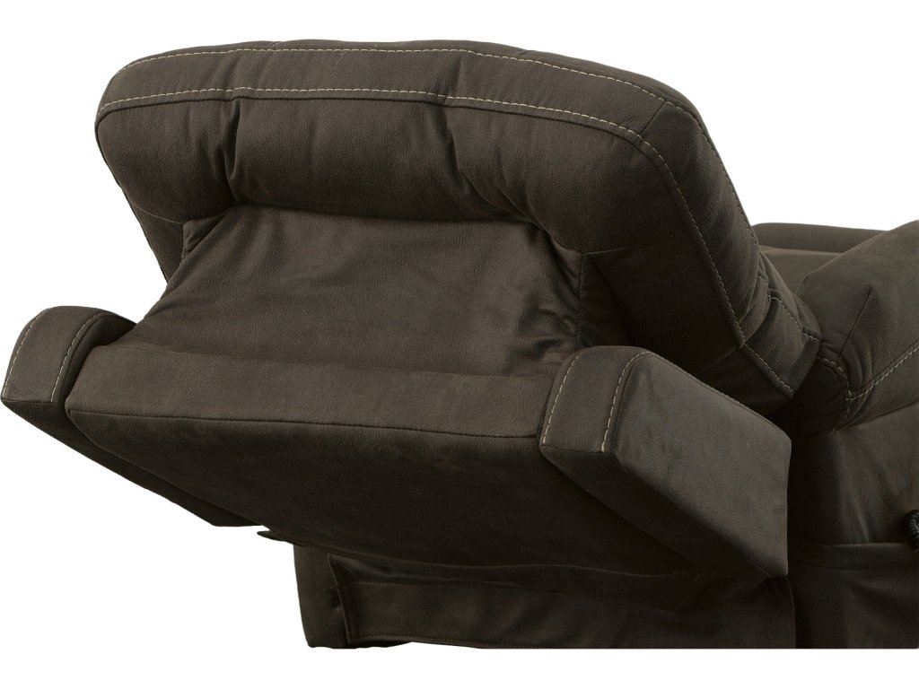 Jenkins Bark Fabric Power Lift Recliner with Right-Hand Control & Power Headrest - image 8
