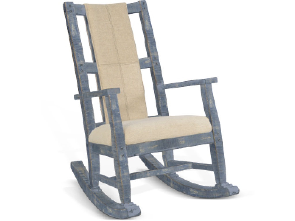 Ocean Blue Rocker/ Cushion Seat & Back - main image