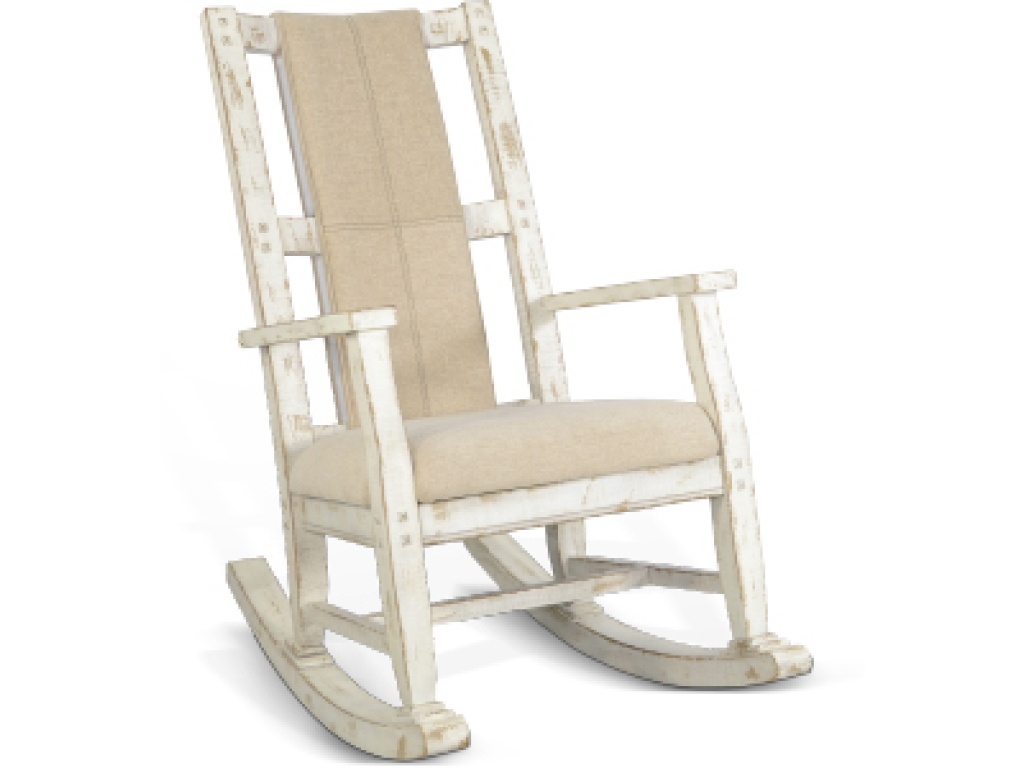 White Sand Rocker/ Cushion Seat & Back - main image