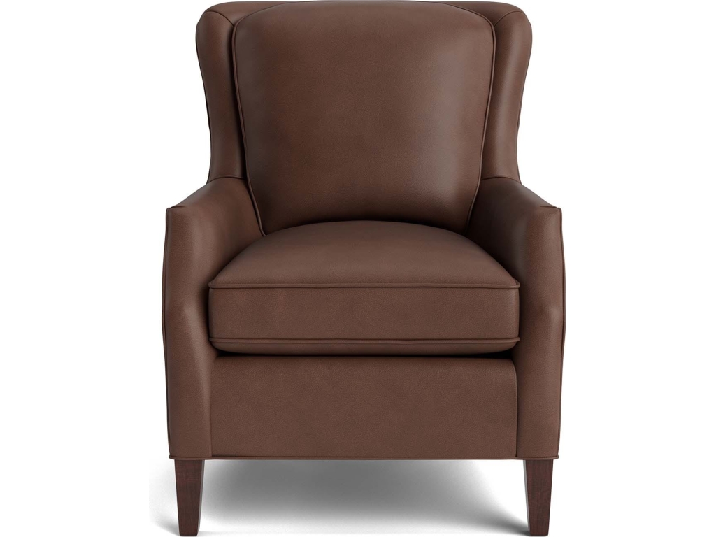 Kent Leather Slope Arm Chair - image 1