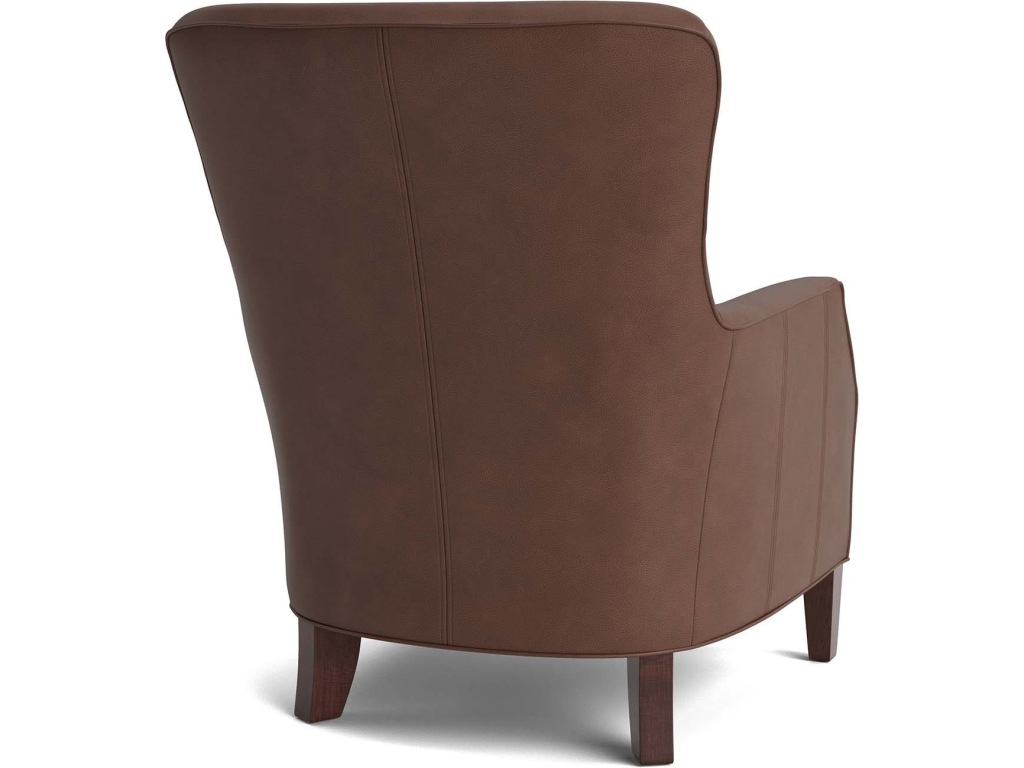 Kent Leather Slope Arm Chair - image 3