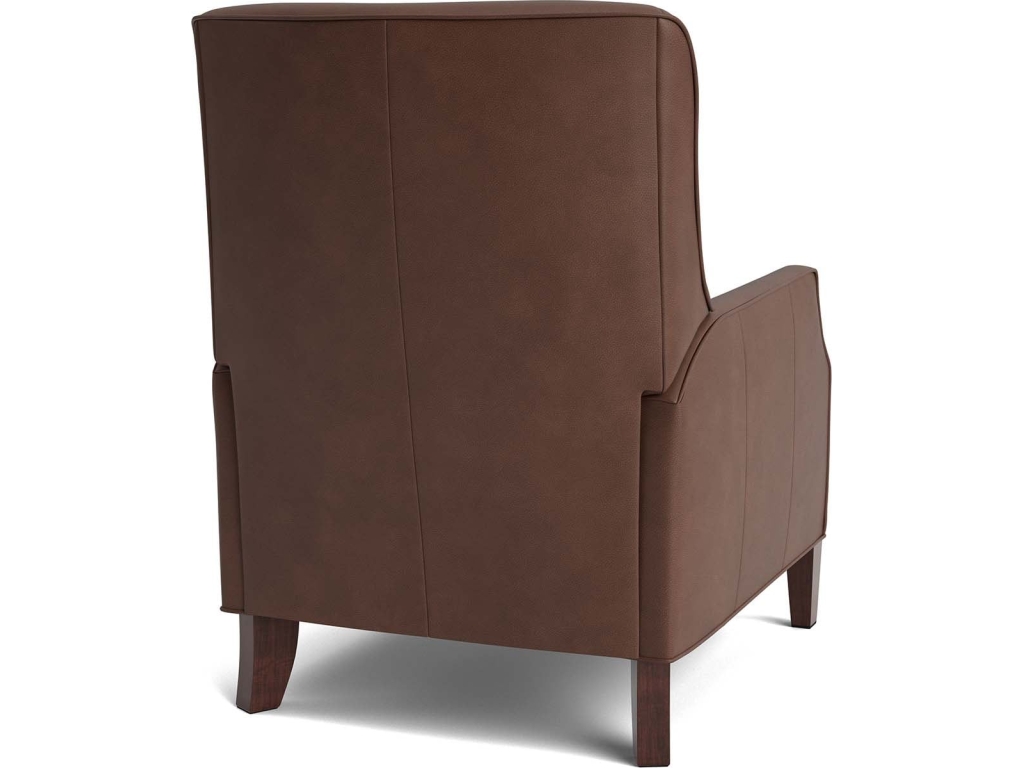 Kent Leather Slope Arm Manual Recliner - image 5