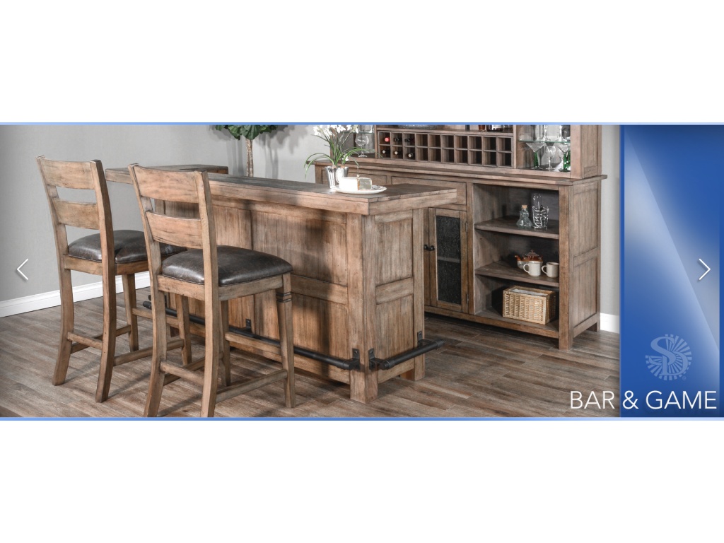 30"H Ladderback Barstool Cushion Seat - image 1