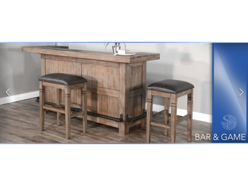 30"H Ladderback Barstool Cushion Seat - image 3