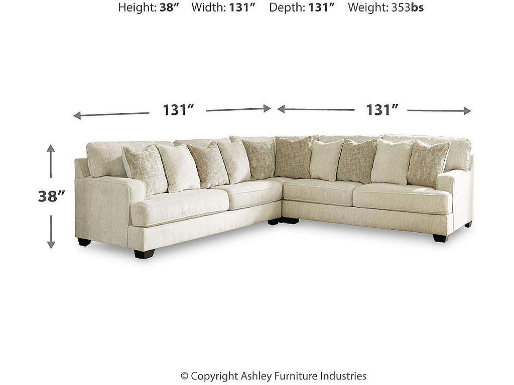 Rawcliffe 3-Piece Sectional - image 5