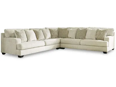 Rawcliffe 3-Piece Sectional with Ottoman - Alternative View