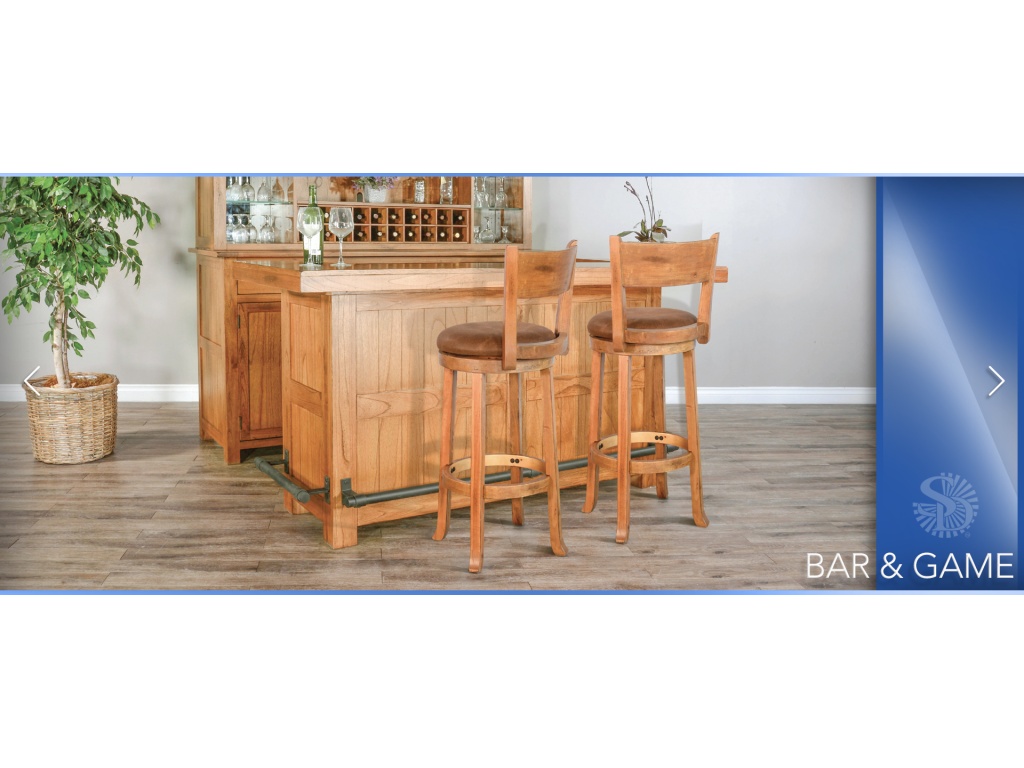 30”H Swivel Barstool Cushion Seat - image 1