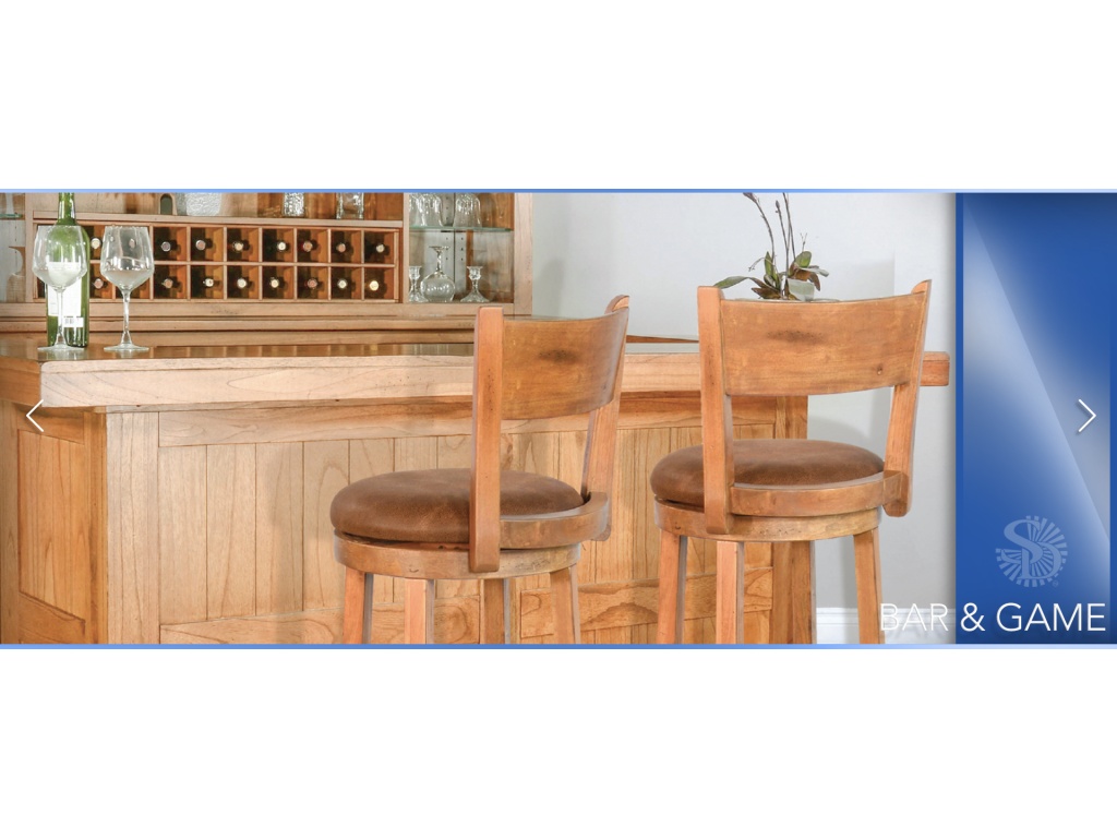 30”H Swivel Barstool Cushion Seat - image 2