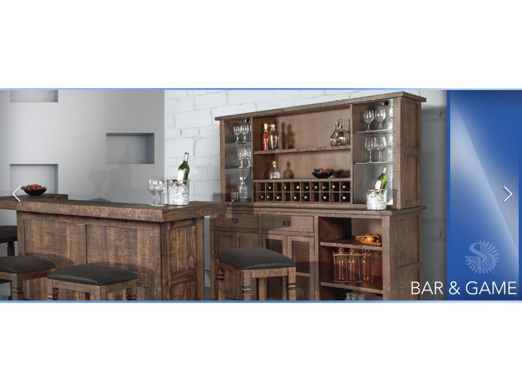 Alpine 80” Bar 1963TL2-B Bar Base & Hardware 1963TL2-T Bar Top - image 3