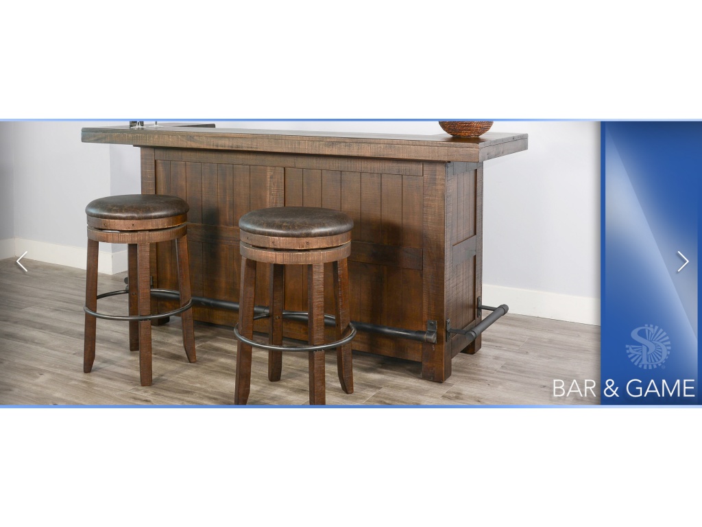 Alpine 80” Bar 1963TL2-B Bar Base & Hardware 1963TL2-T Bar Top - image 6