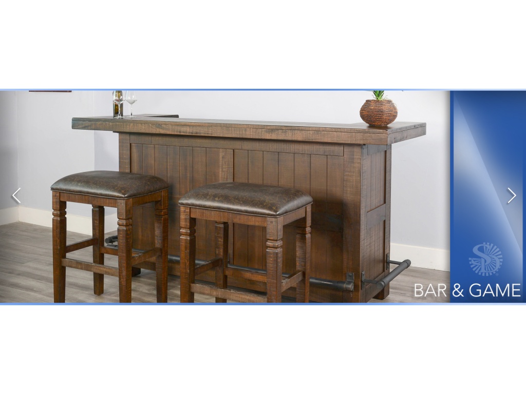 Alpine 80” Bar 1963TL2-B Bar Base & Hardware 1963TL2-T Bar Top - image 4