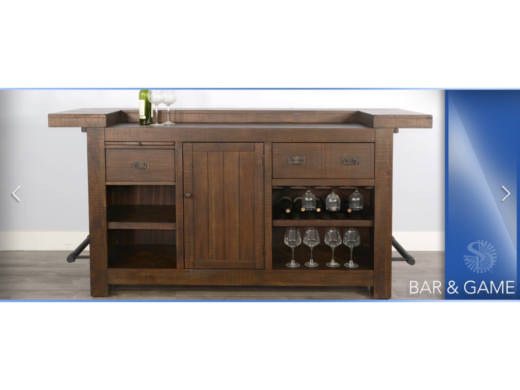 Alpine 80” Bar 1963TL2-B Bar Base & Hardware 1963TL2-T Bar Top - image 8