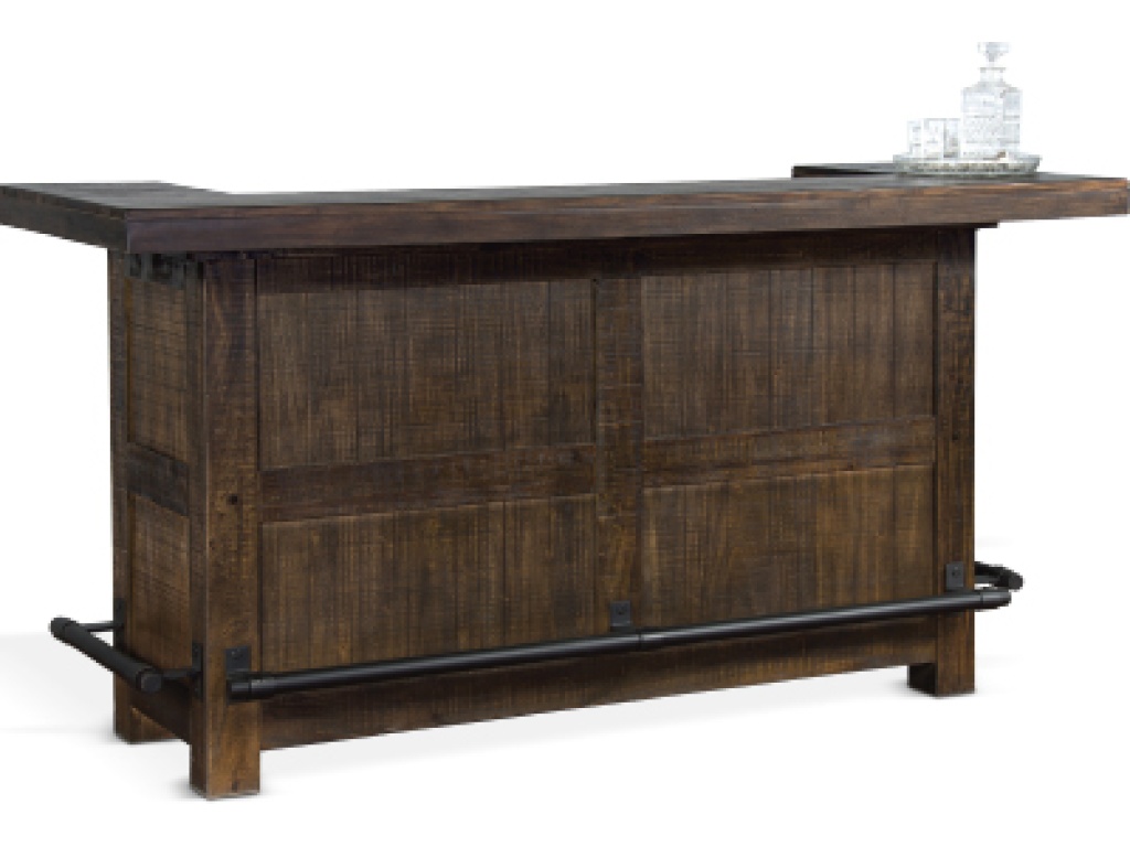 Alpine 80” Bar 1963TL2-B Bar Base & Hardware 1963TL2-T Bar Top - main image