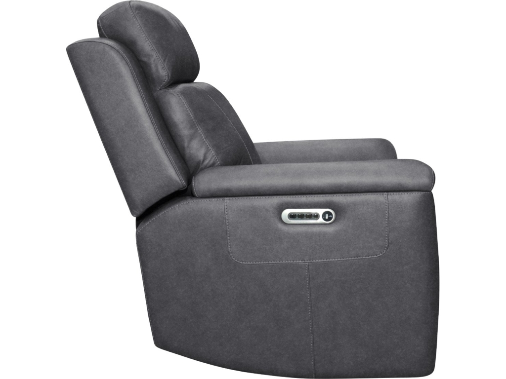 Amelia Charcoal Leather Slumberland Exclusive - image 3