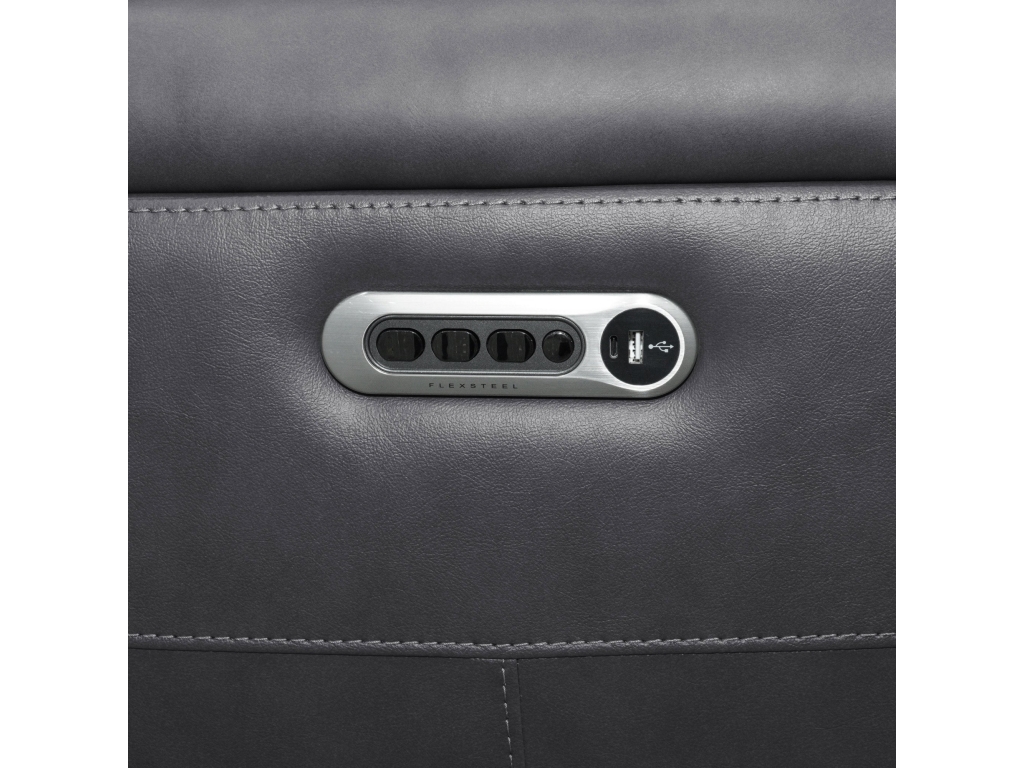 Amelia Charcoal Leather Slumberland Exclusive - image 8