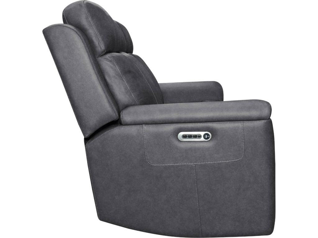 Amelia Charcoal Leather Slumberland Exclusive - image 3