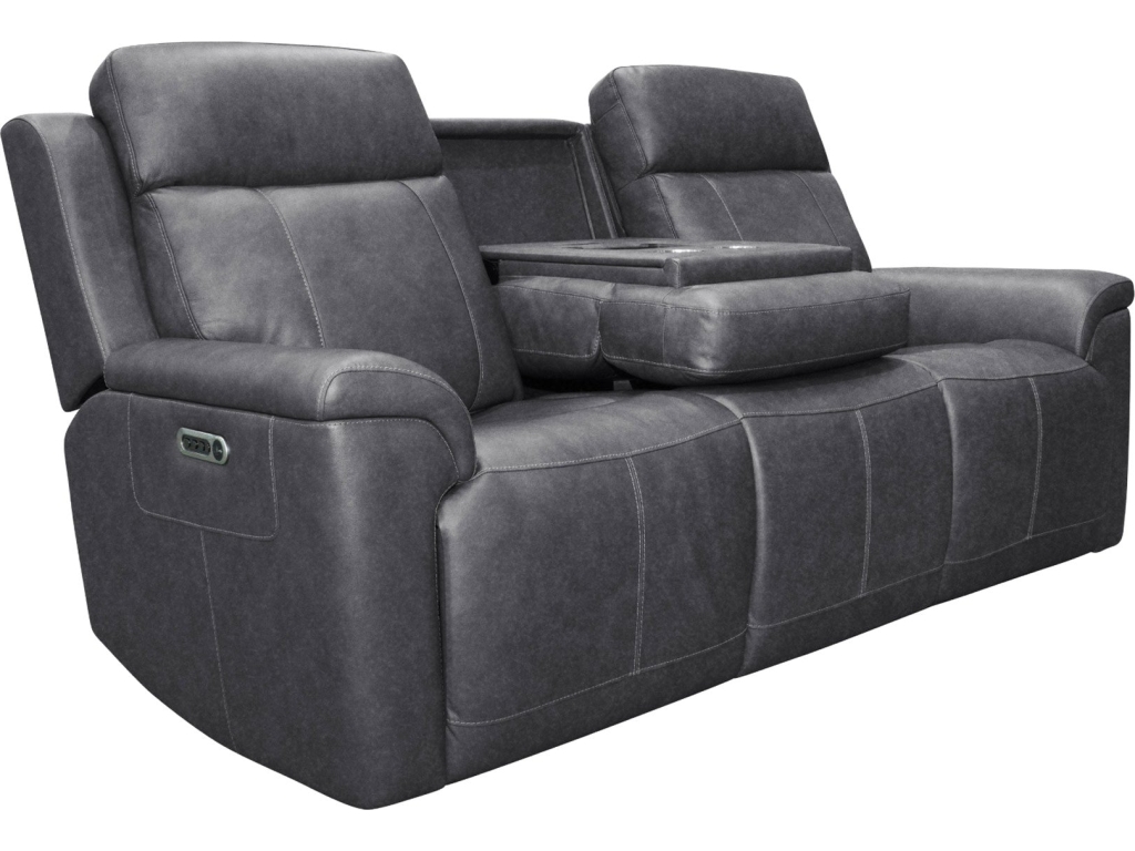 Amelia Charcoal Leather Slumberland Exclusive - image 5