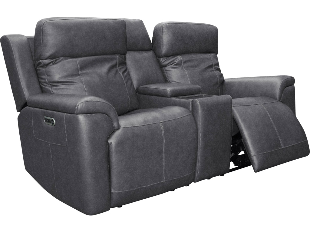 Amelia Charcoal Leather Slumberland Exclusive - image 9