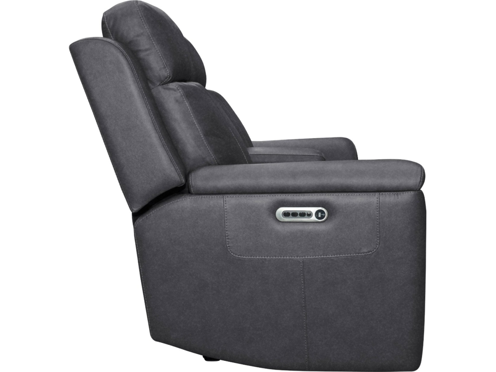 Amelia Charcoal Leather Slumberland Exclusive - image 3