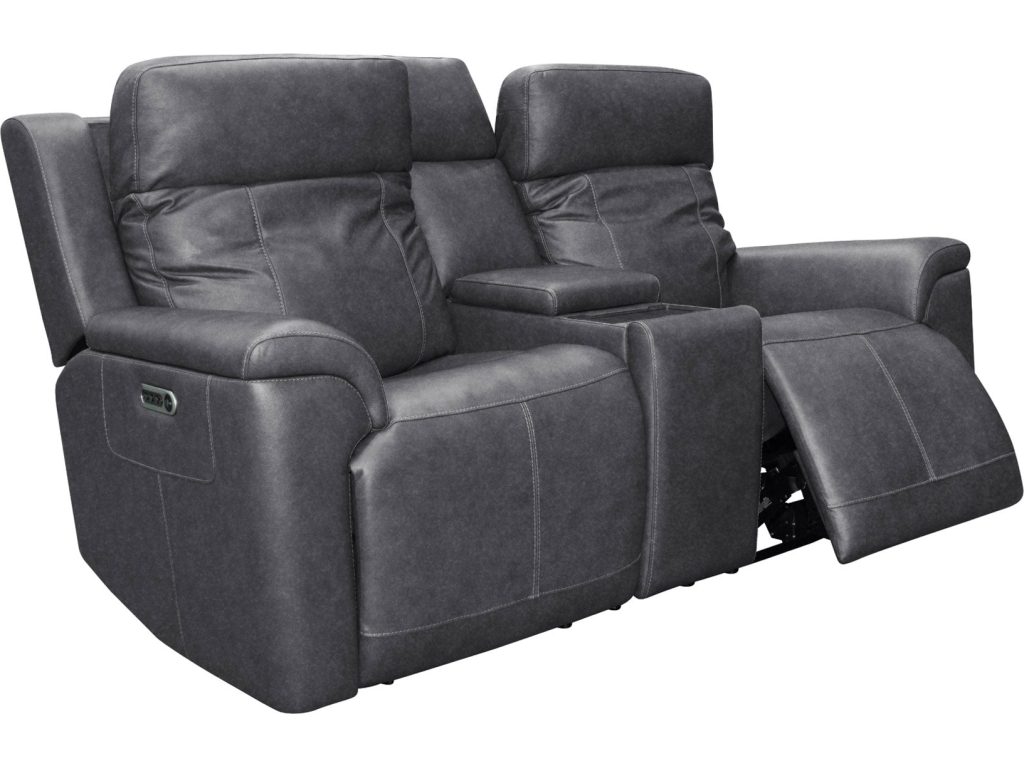 Amelia Charcoal Leather Slumberland Exclusive - image 5