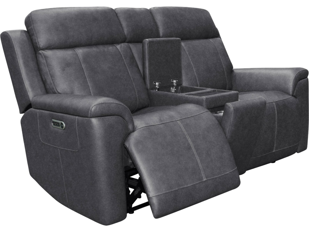 Amelia Charcoal Leather Slumberland Exclusive - image 7