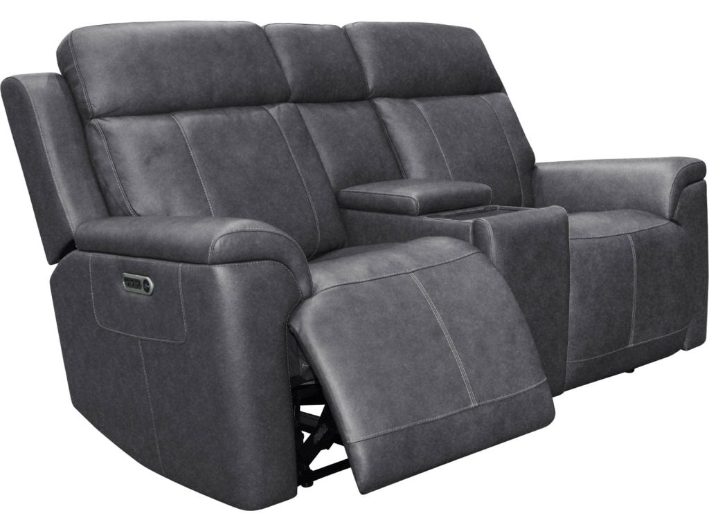 Amelia Charcoal Leather Slumberland Exclusive - image 8
